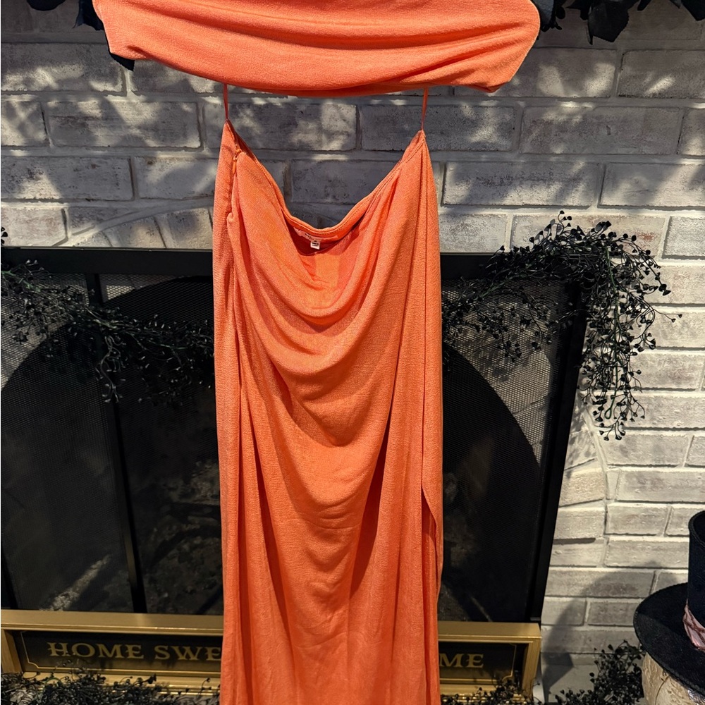 Orange Two-Piece Set - Picture 2 of 5